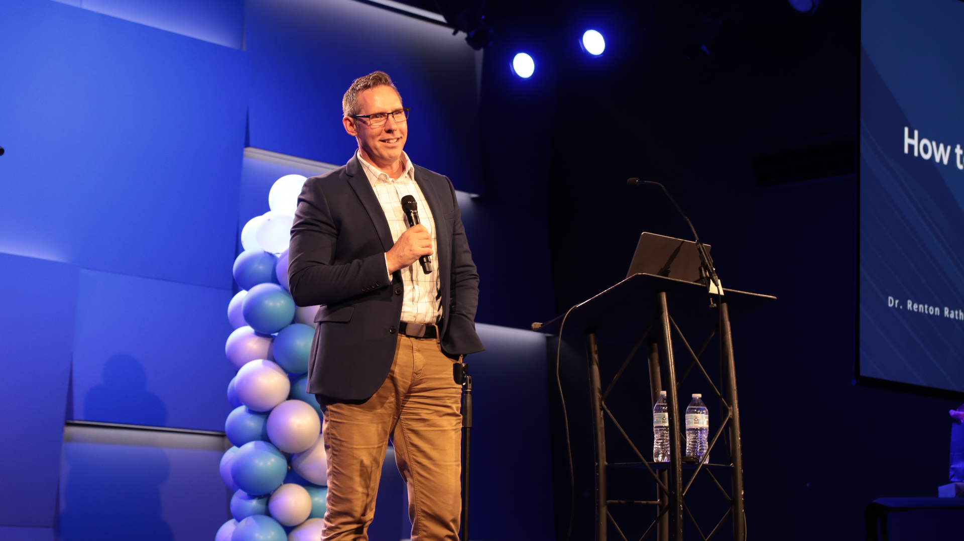 Speaker presenting at the 2025 CHEA convention