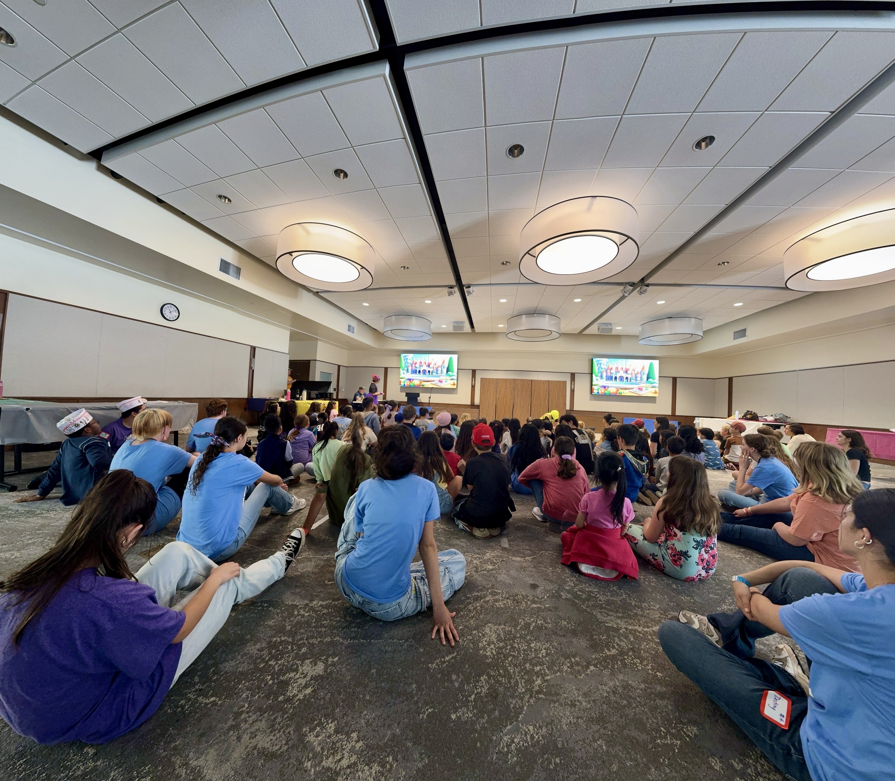 Children enjoying Child Con activities