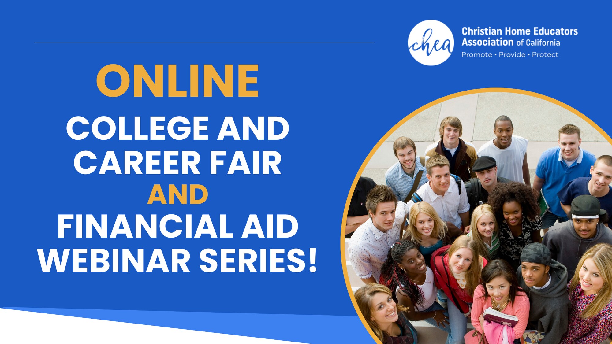 CHEA Online College and Career Fair and Financial Aid Webinar Series